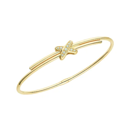 [Chaumet]JEUX DE BRACELET GOLD DIAMONDS