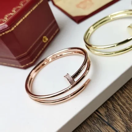 [Cartier]JUSTE BRACELET 3.5MM DOUBLE ROW DIAMOND