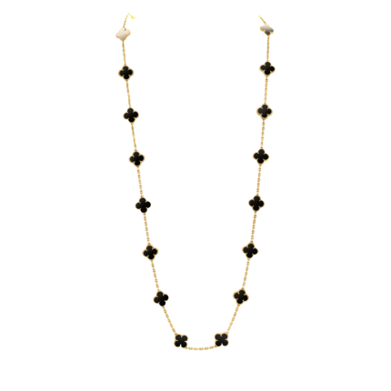 [Van Cleef Arpels]CLOVER 20 MOTIFS ONYX ROSE GOLD