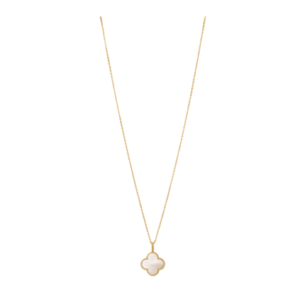 [Van Cleef Arpels]CLOVER 25MM MOP LARGE PENDANT NECKLACE