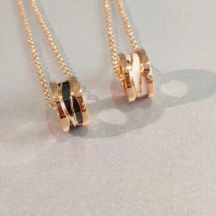 [Bulgari]ZERO 1 NECKLACE PINK GOLD