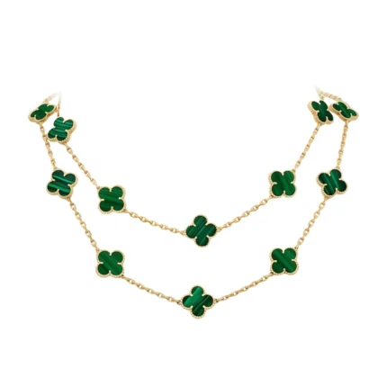 [Van Cleef Arpels]CLOVER 20 MOTIFS MALACHITE GOLD