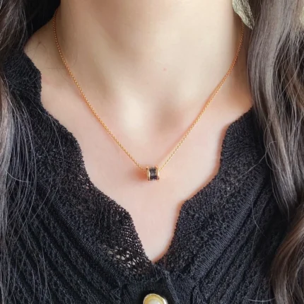 [Bulgari]ZERO 1 CERAMIC MINI NECKLACE