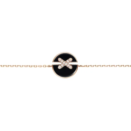 [Chaumet]JEUX DE BRACELET ONYX PINK GOLD DIAMOND