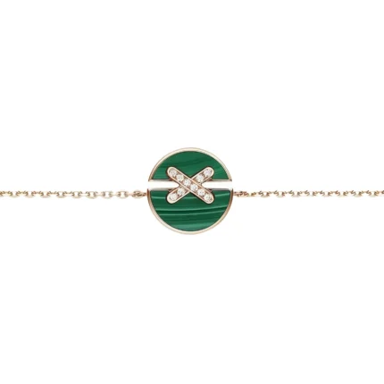 [Chaumet]JEUX DE BRACELET MALACHITE GOLD DIAMONDS