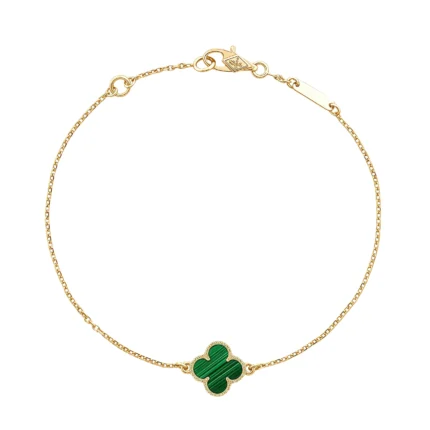 [Van Cleef Arpels]CLOVER BRACELET MALACHITE 1 MOTIF
