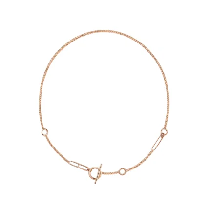[Hermes]HM STERLING CHAINE DANCRE HEART