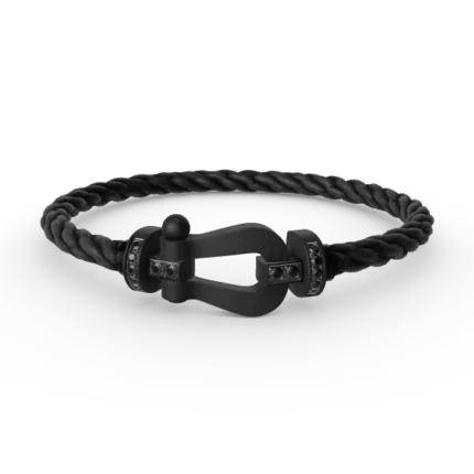 [Fred]FORCE LARGE SERIES HORSESHOE BLACK SAMURAI BRACELET