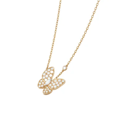 [Van Cleef Arpels]BUTTERFLY DIAMOND NECKLACE
