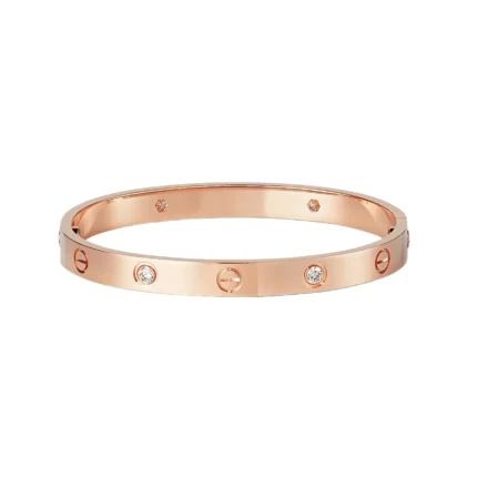 [Cartier]LOVE BRACELET 6.1MM 4 DIAMONDS